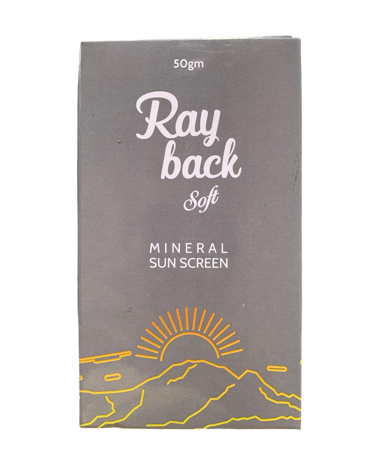 Ray Back Soft Mineral Sunscreen