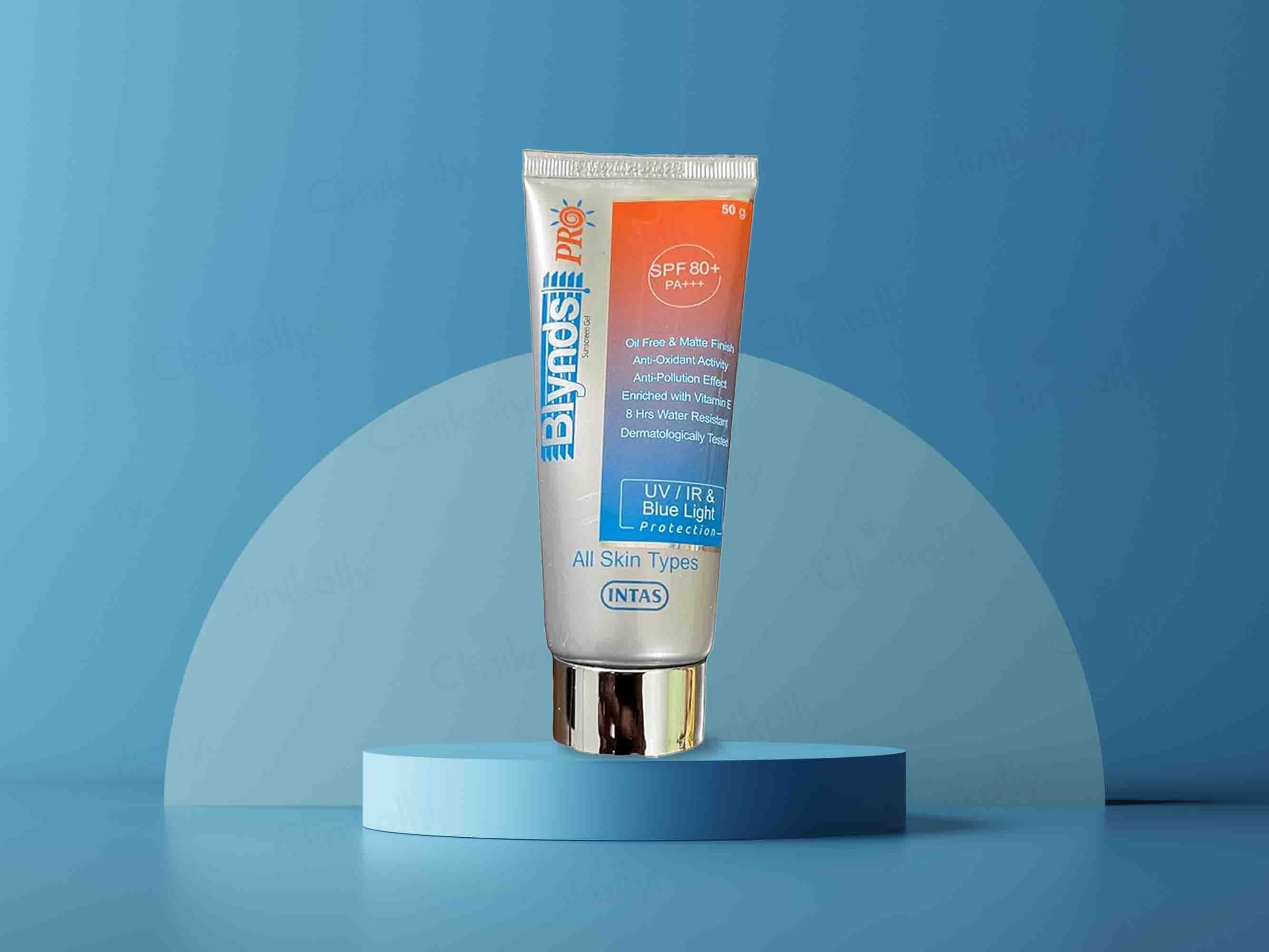 Blynds Pro Sunscreen Gel SPF 80+ PA+++