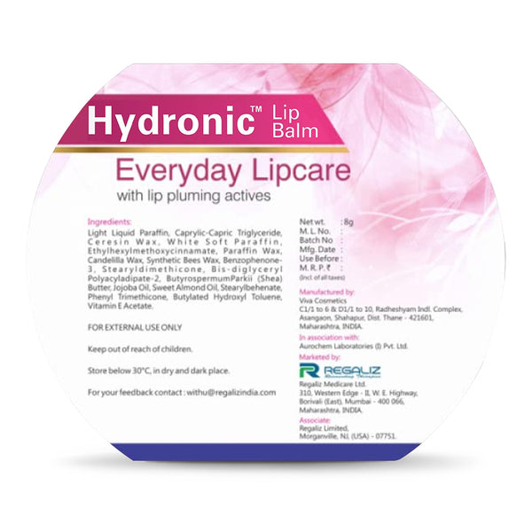 HYDRONIC EVERYDAY LIPCARE SPF 15 Lip Balm 8gm