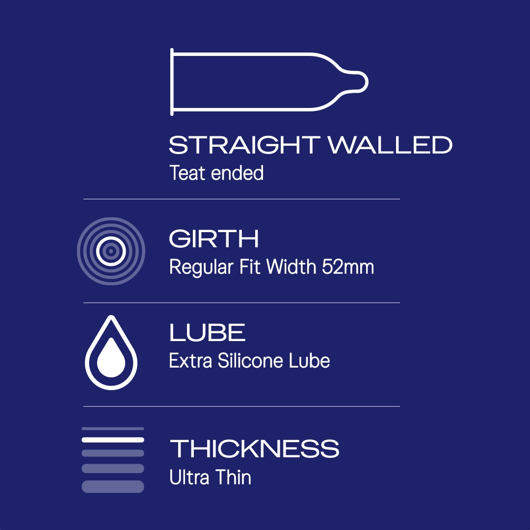 Durex Extra Time Ultra Thin Condoms - 10 Condoms