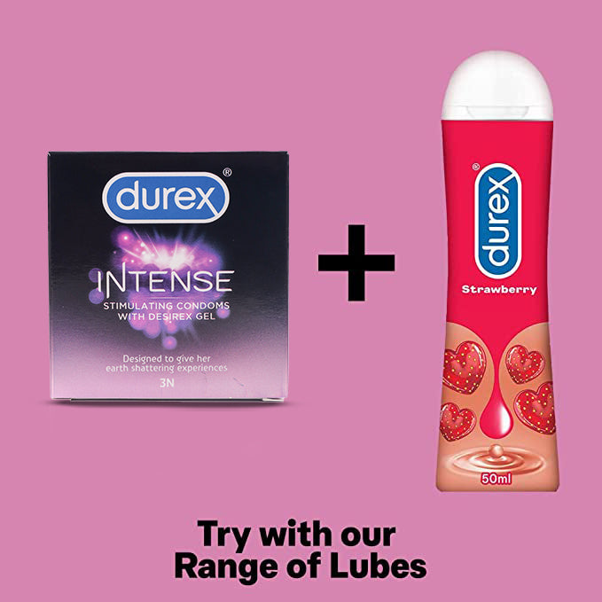 Durex Intense - 3 Condoms