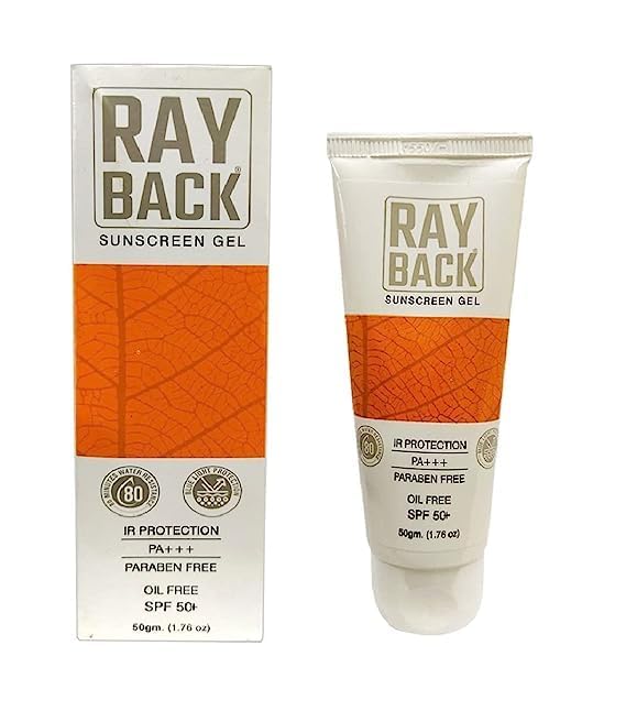 Ray Back Sunscreen Gel IR Protection spf 50 PA+++ ( 50 GM )