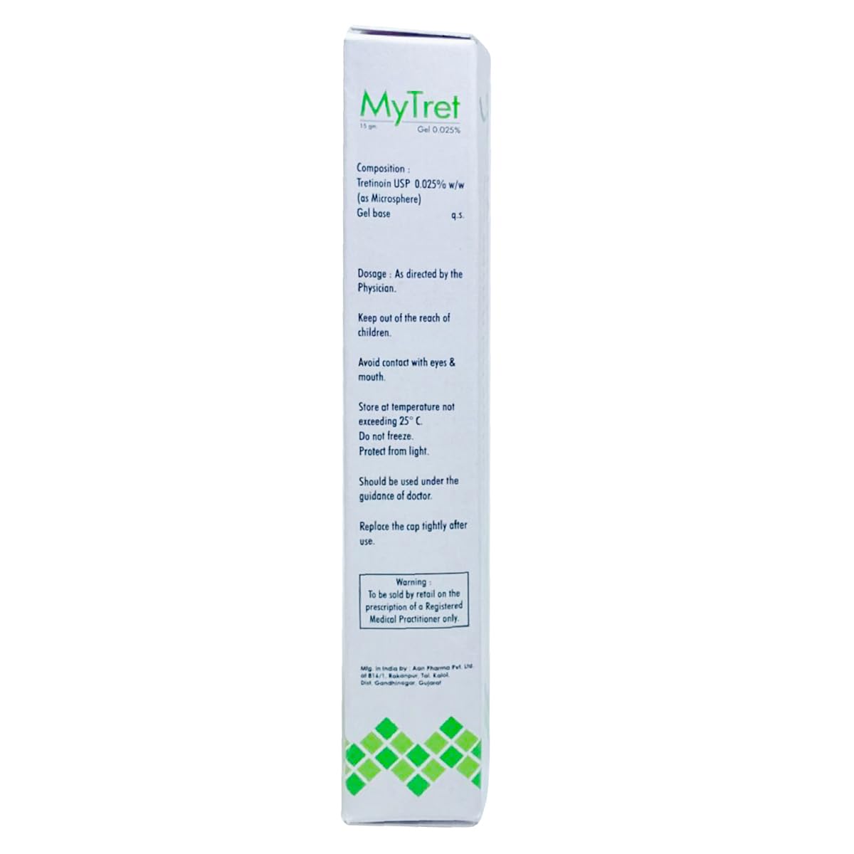 Mytret 0.025% Gel