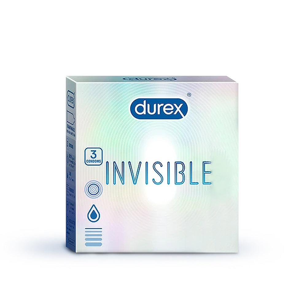 Durex Invisible - 3 Condoms