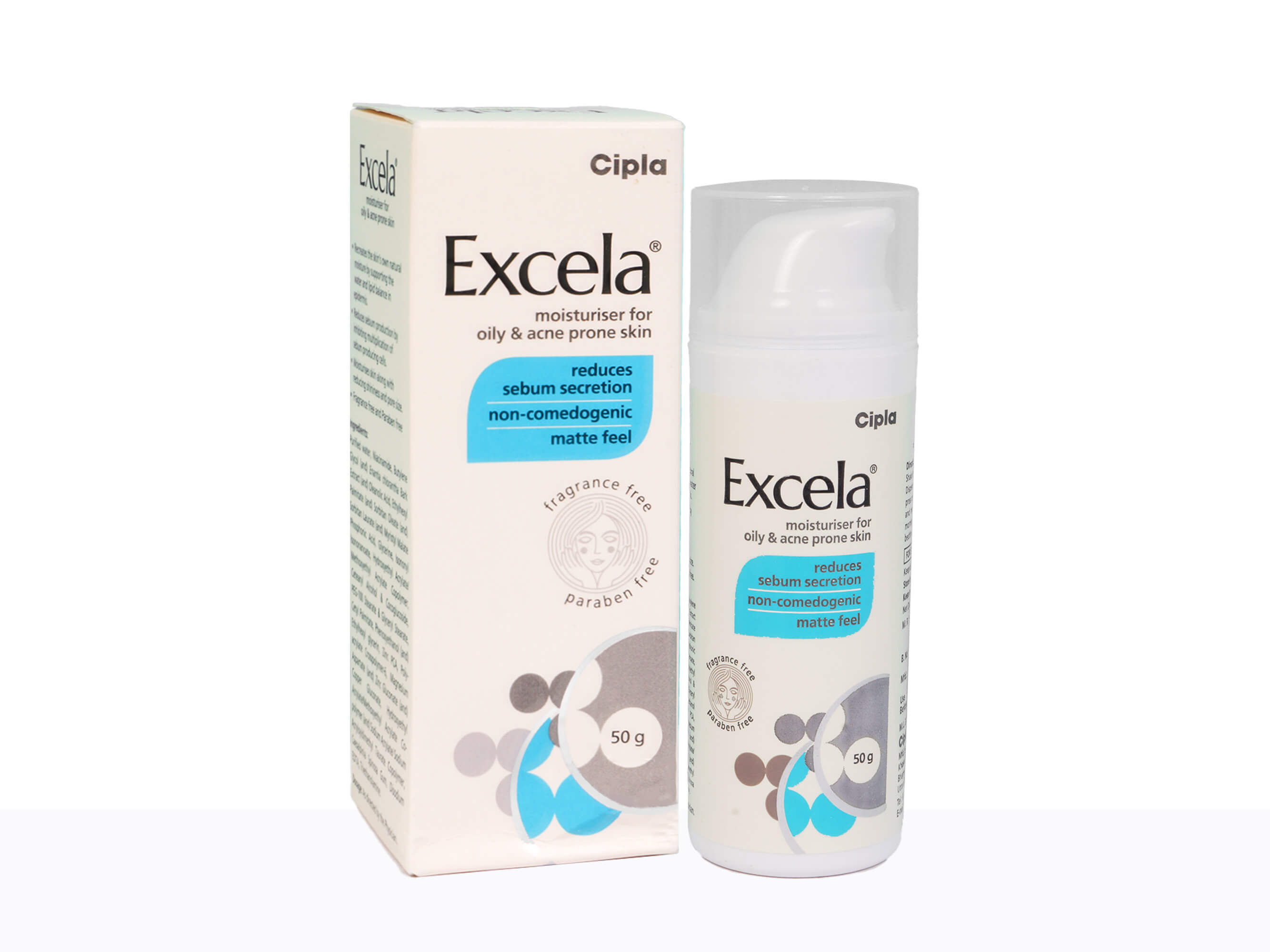 Excela Moisturiser for Oily & Acne Prone Skin