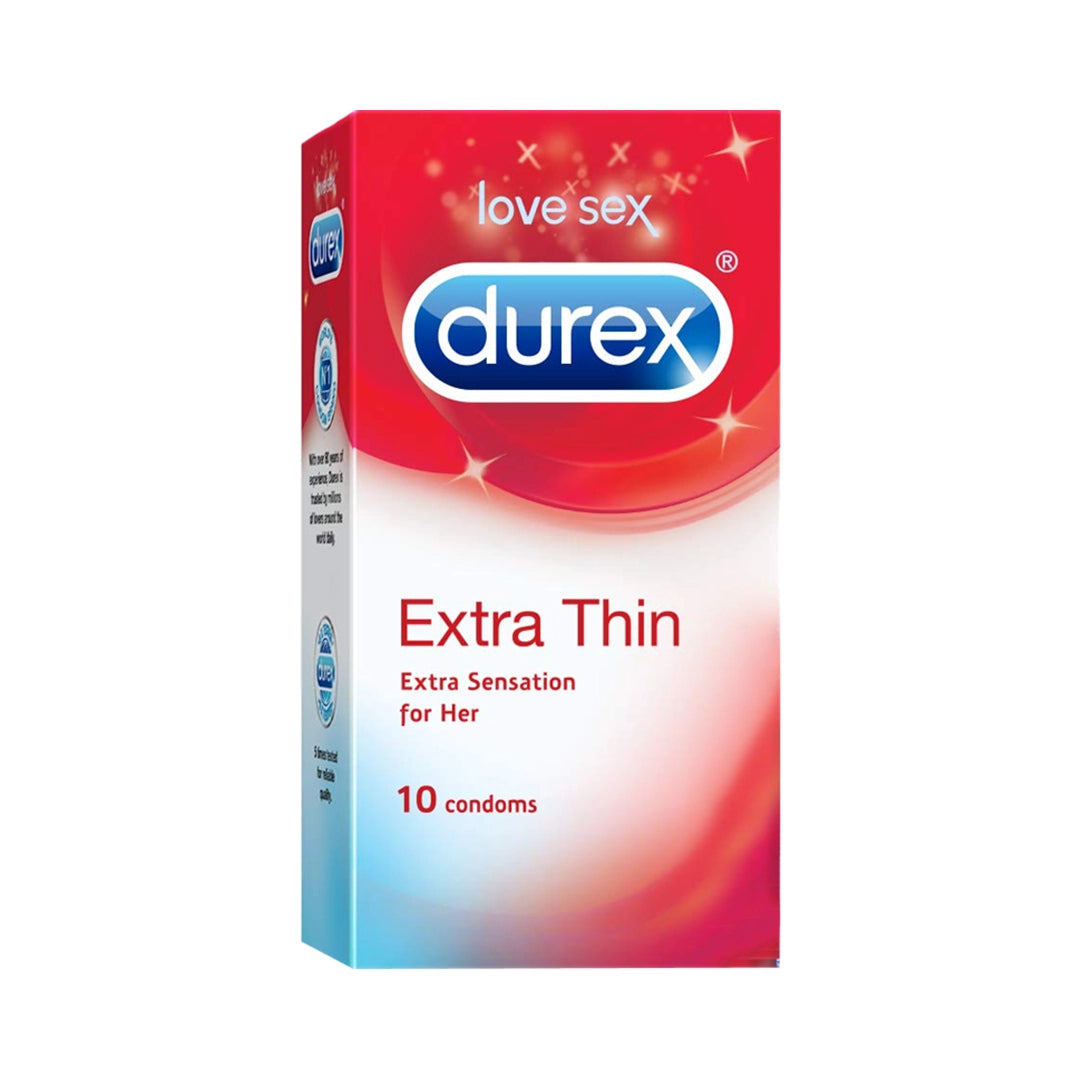 Durex Extra Thin - 10 Condoms