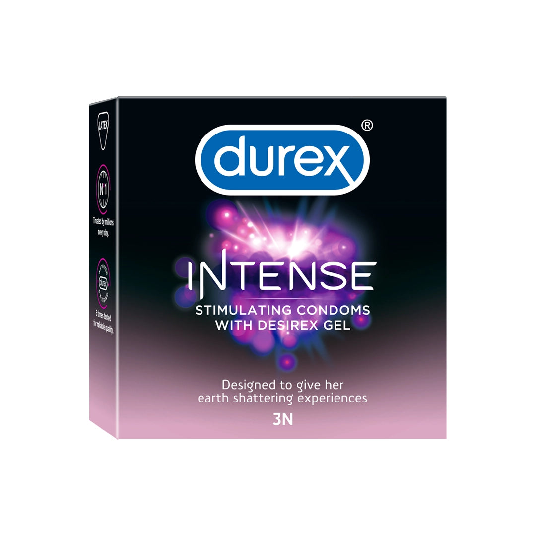 Durex Intense - 3 Condoms