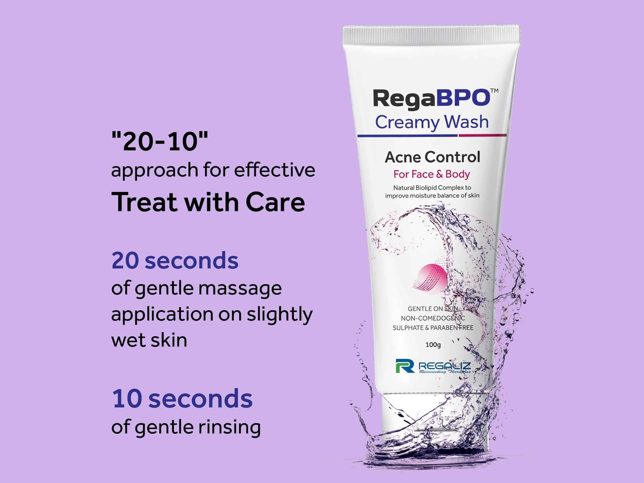 RegaBPO Acne Control Creamy Wash