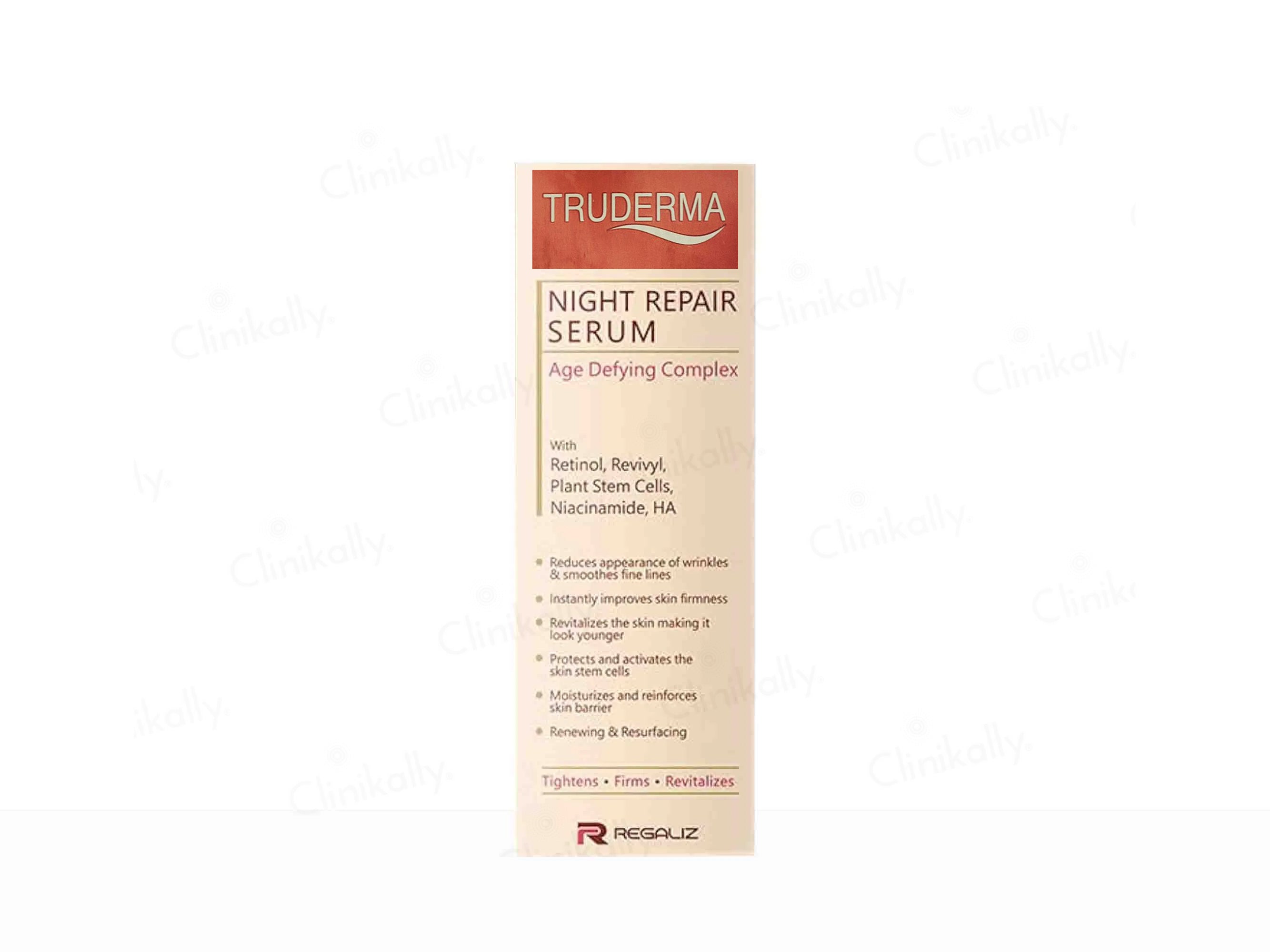 Regaliz Truderma Regen Night Repair Serum