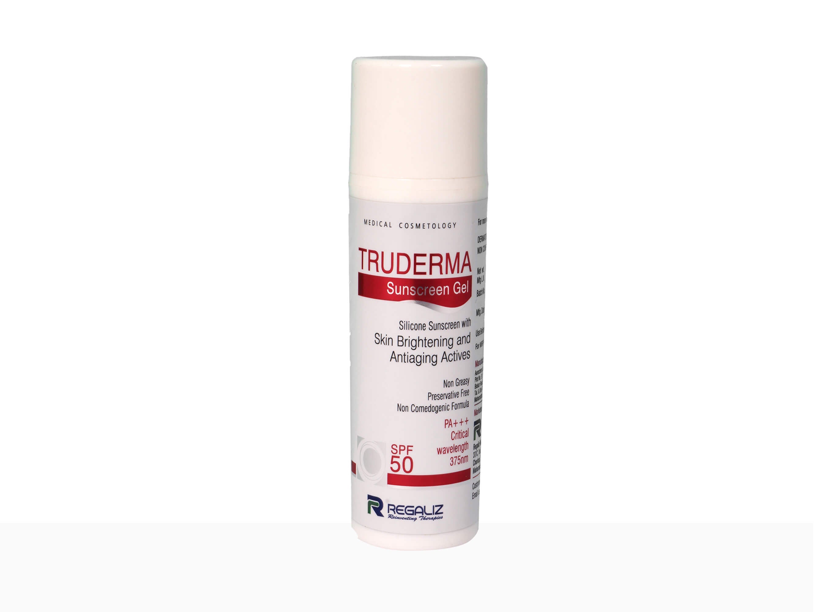 Regaliz Truderma SPF 50 Silicone Sunscreen Gel PA+++