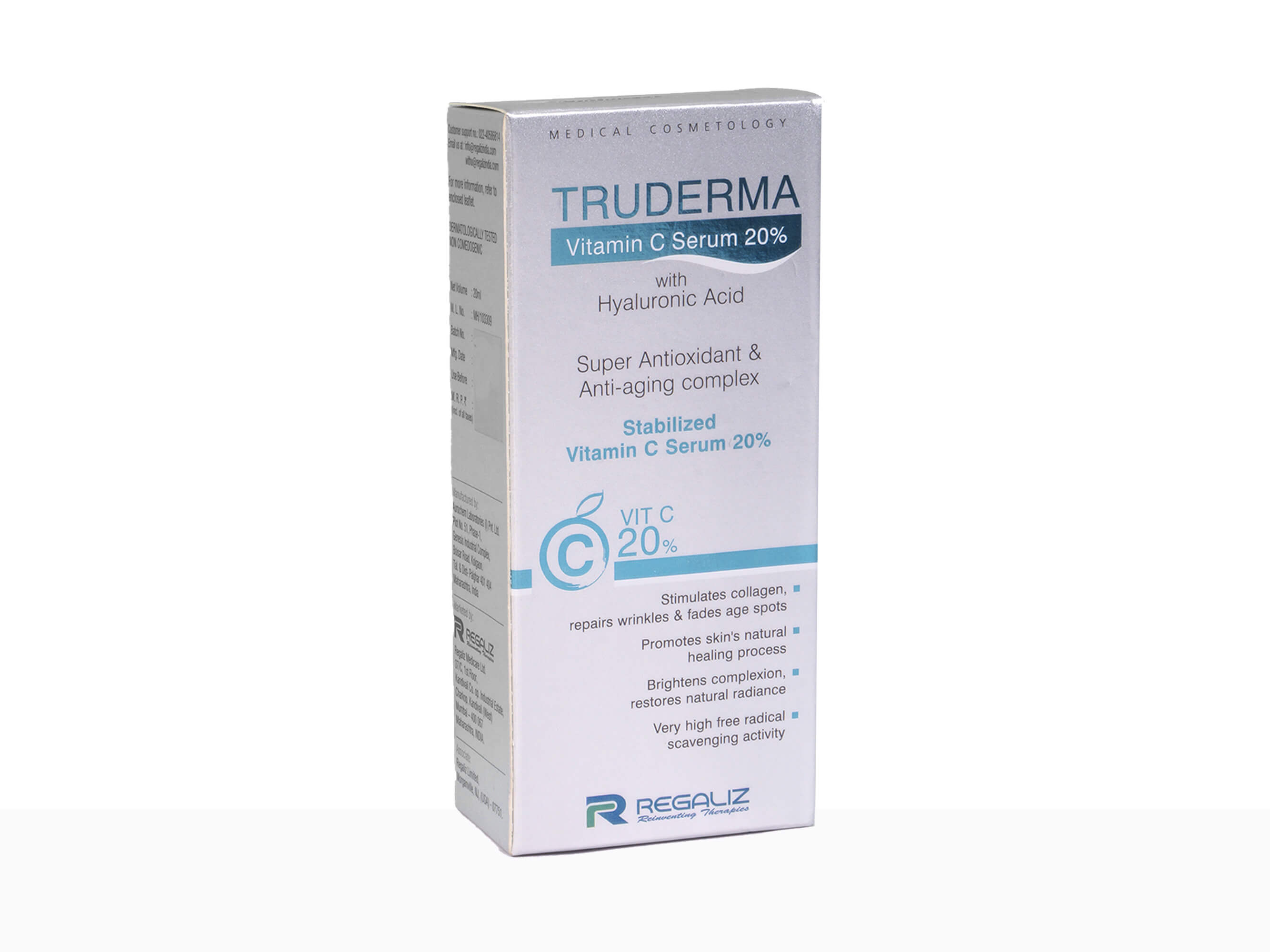 Regaliz Truderma Stabilized Vitamin C 20% Serum