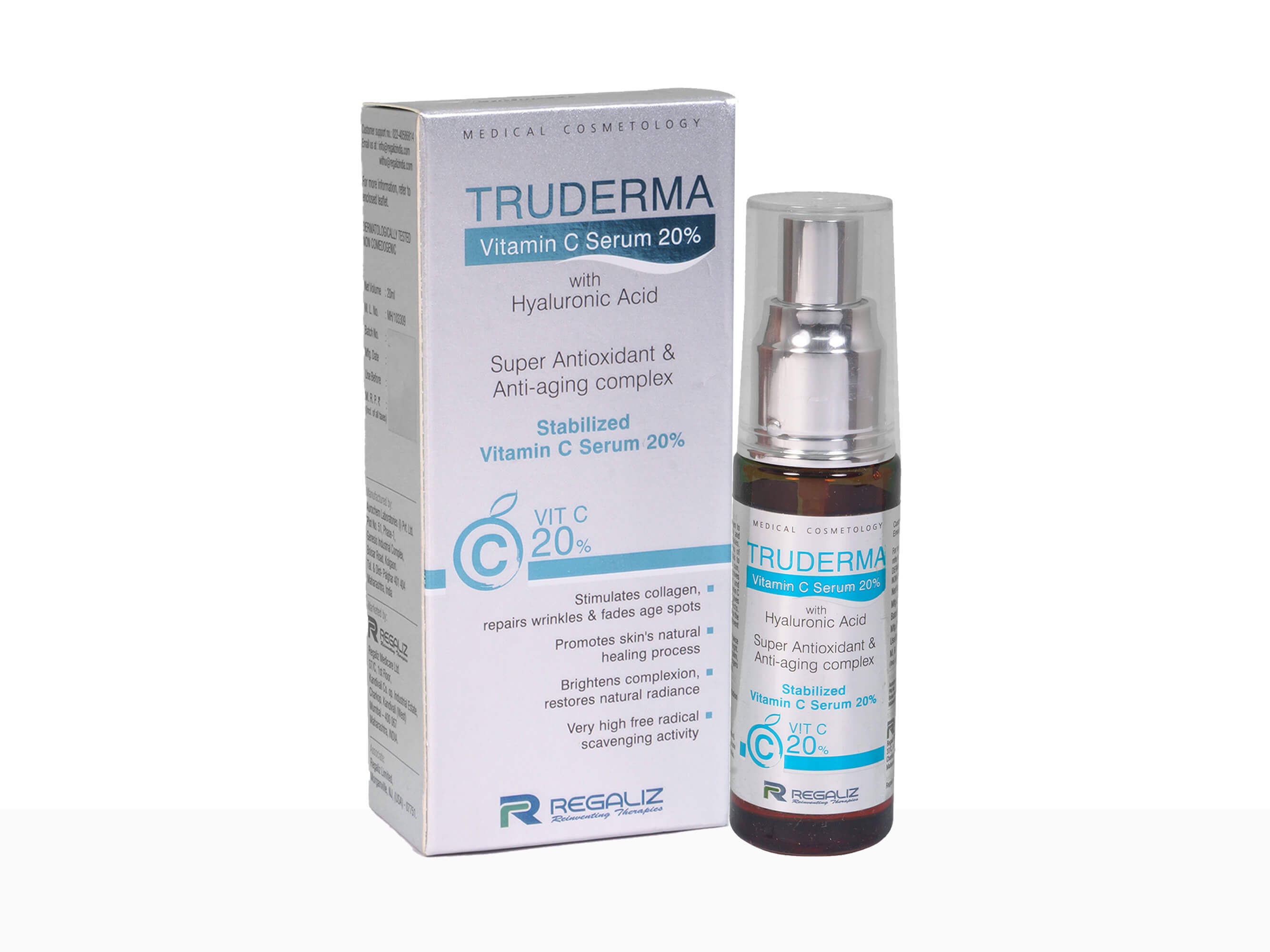 Regaliz Truderma Stabilized Vitamin C 20% Serum