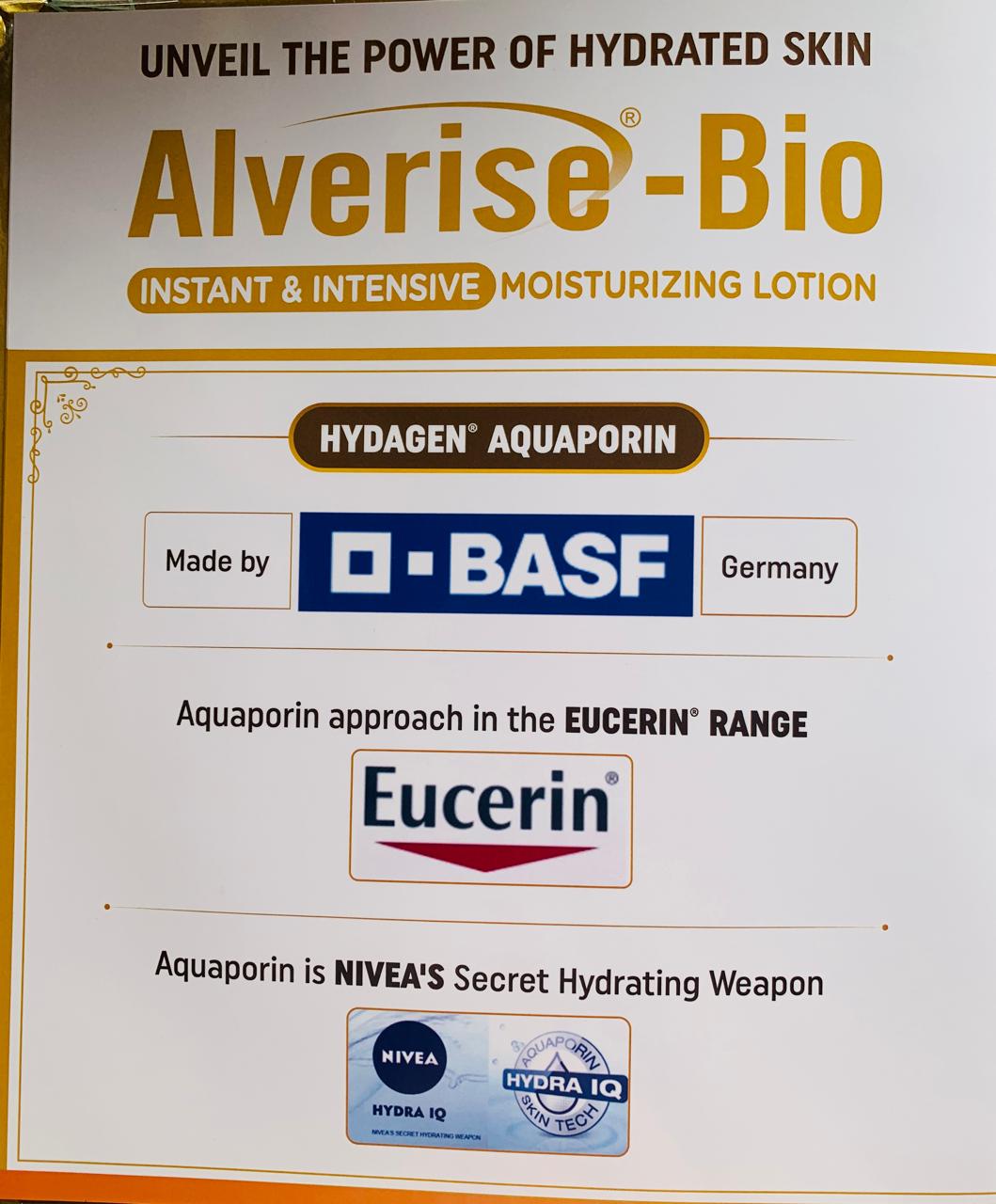 Alverise-Bio Instant & Intensive Moisturizing Lotion