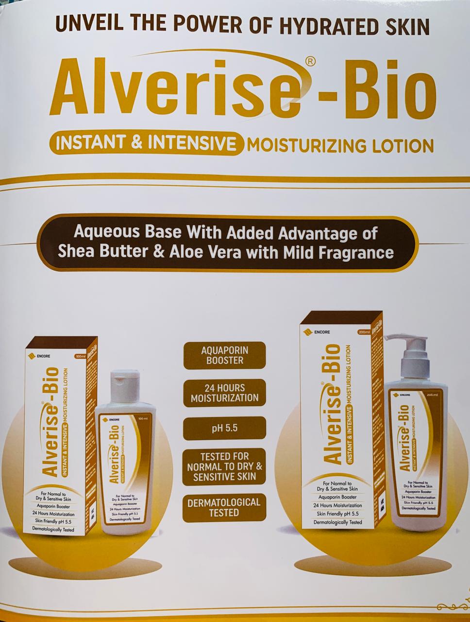 Alverise-Bio Instant & Intensive Moisturizing Lotion