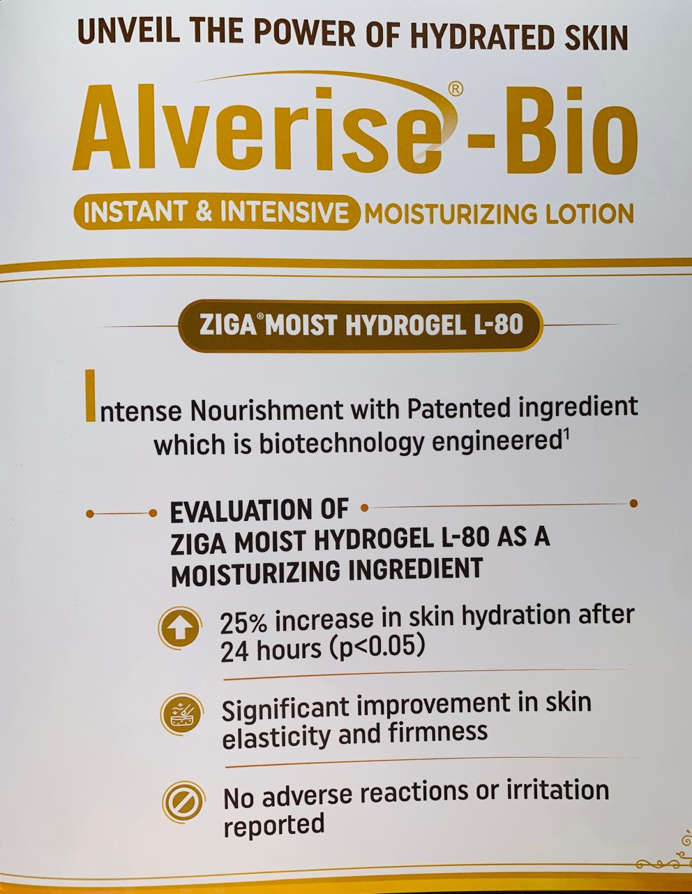 Alverise-Bio Instant & Intensive Moisturizing Lotion