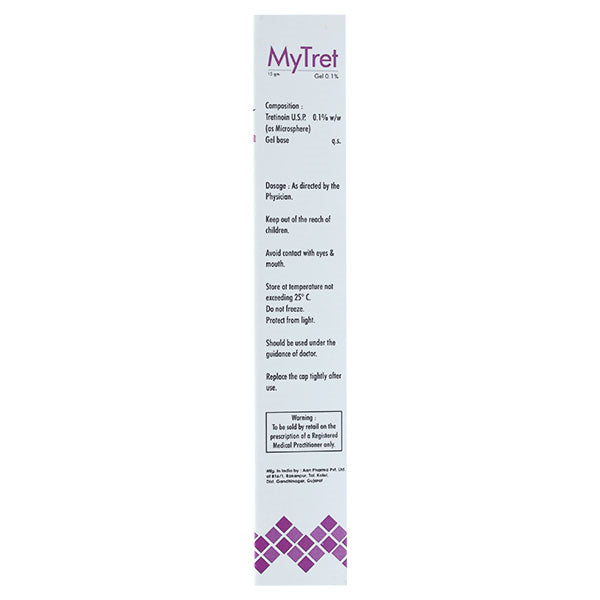 MYTRET 0.1% Gel 15gm