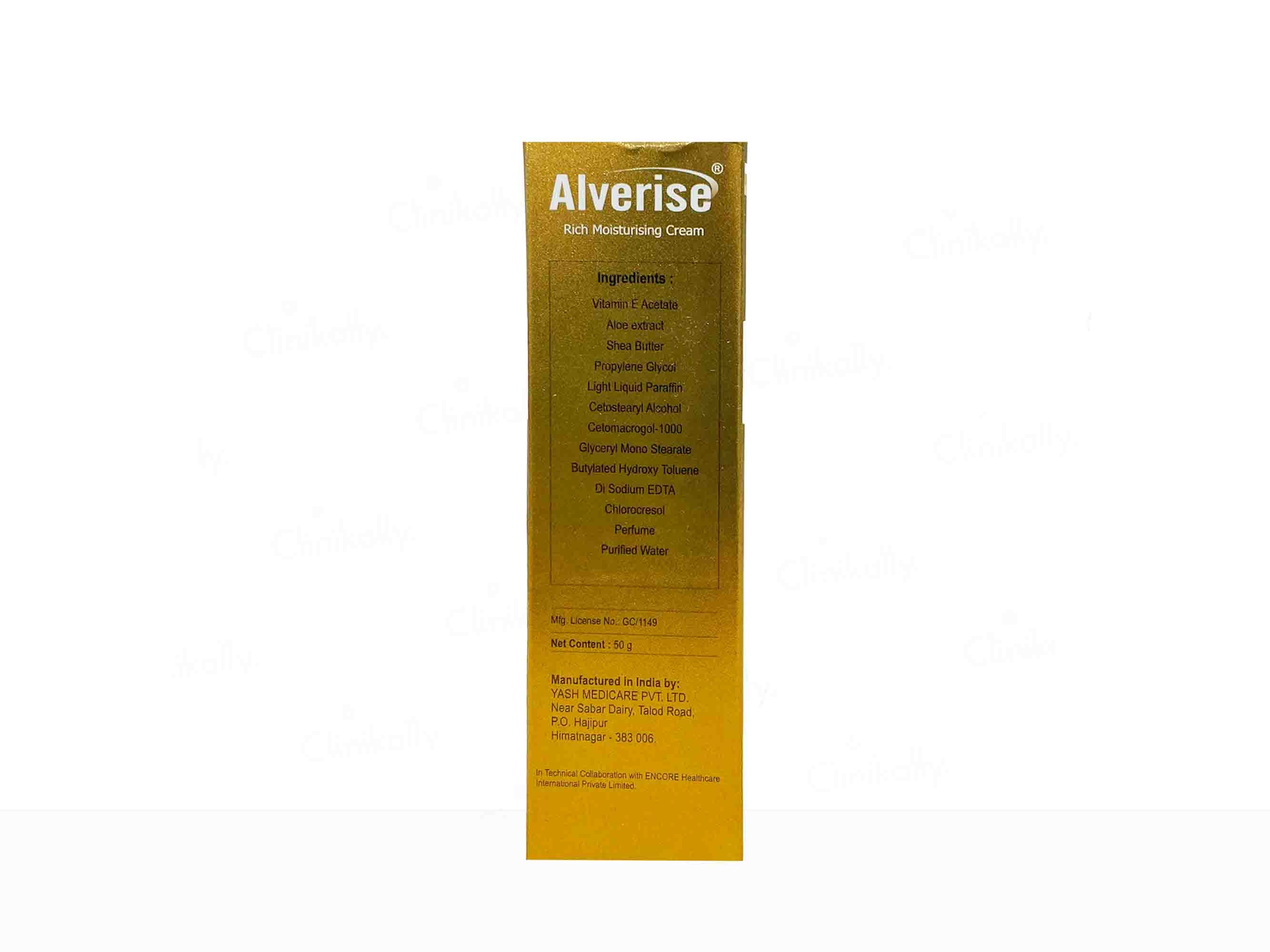 Alverise Rich Moisturising Cream